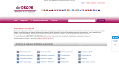 Desktop Screenshot of dirdecor.com